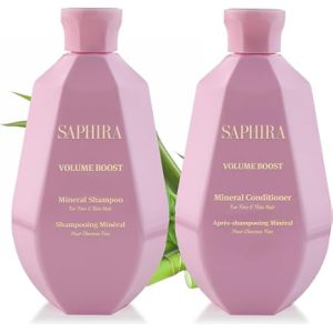 Volumen Min Saphira 250ml Shampoo y Acondicionador